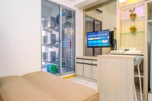 Apartment | Living area - Best Deal 3Br Apartment M-Town Residence Near Summarecon Mall (Gading Serpong)