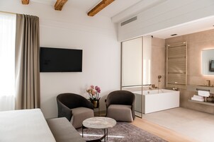1 habitación, caja de seguridad en la habitación y cortinas blackout 