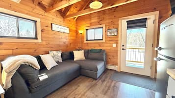 TV connectée, cheminée