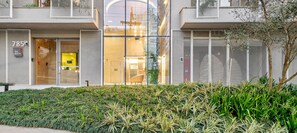 Fassade der Unterkunft