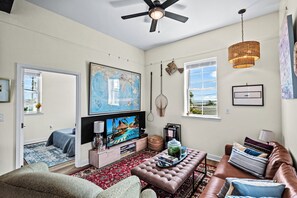 Smart TV, books, music library