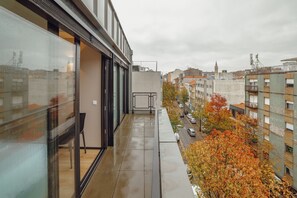 Deluxe appartement | Terras
