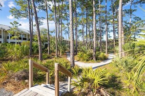 Property grounds - 🎅🏻 Christmas at the Private Beach Access - Ocean Views - Hot Tub (Santa Rosa Beach)
