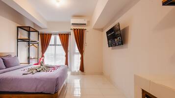 Kamar Double Deluks | 1 kamar tidur, meja kerja, kedap suara, dan Wi-Fi gratis