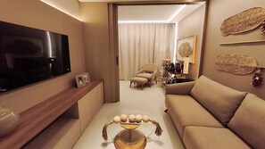 Departamento de lujo | Área de sala de estar