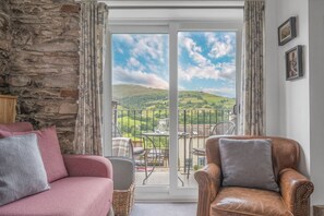 Smart TV, chimenea y reproductor de DVD