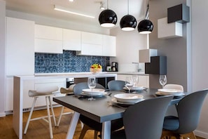 Dining - Holiday apartment with sea view (Vrbnik)