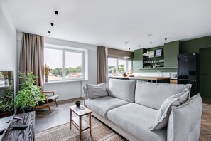 Smart-tv en een kantoor