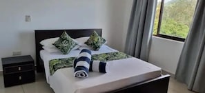 1 bedroom, in-room safe, iron/ironing board, travel crib