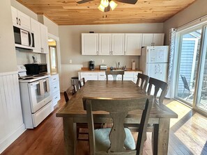 Fridge, microwave, oven, stovetop - Large 4BR House Downtown Bar Harbor! [Eden Garden] (Bar Harbor)