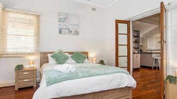 3 soverom, strykejern/-brett, reiseseng for barn og wi-fi (inkludert)