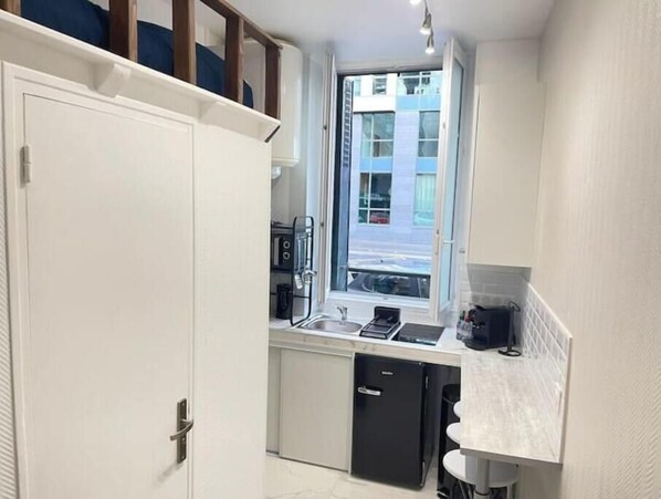 Private kitchen - Appartement Cosy aux Portes de Paris (Alfortville)