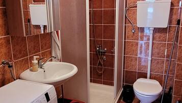 Towels, soap, toilet paper