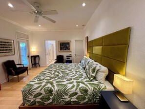 1 bedroom, bed sheets