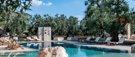 Beheizter Pool