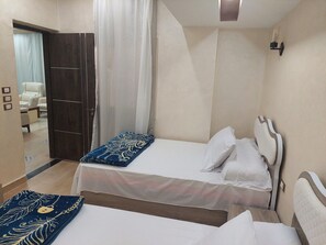 3 chambres, draps fournis