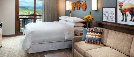 1 bedroom, in-room safe, iron/ironing board, free WiFi