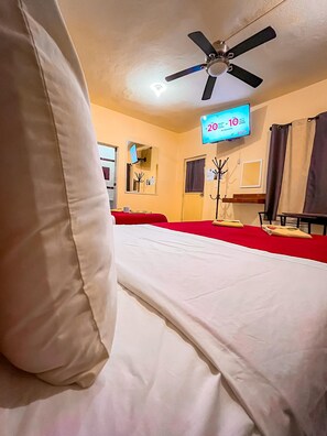 Wifi gratis y ropa de cama 