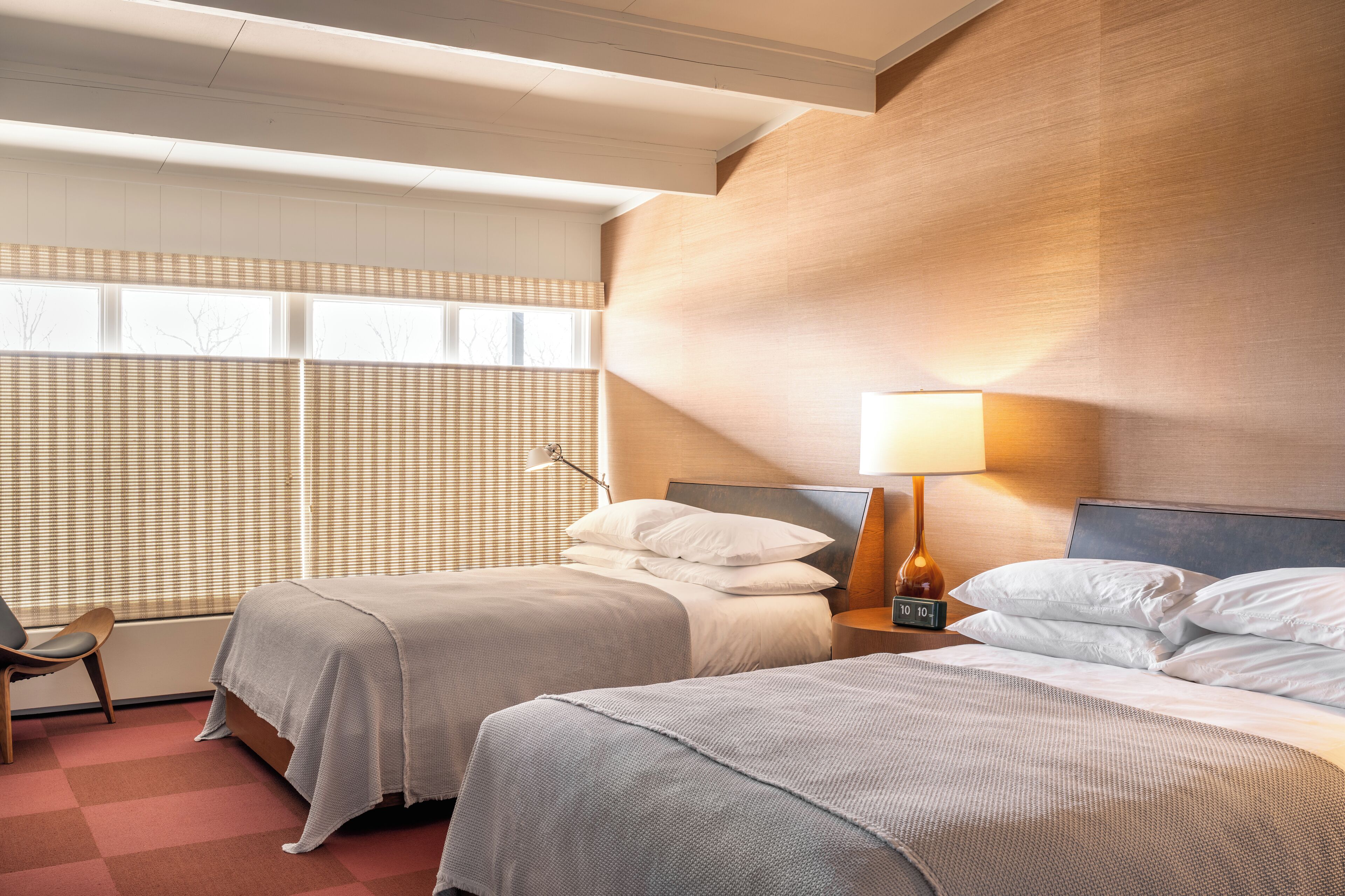 Lakeside Superior Rooms-2 Queen | Frette Italian sheets, premium bedding, down comforters, blackout drapes