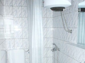 Ducha, toallas