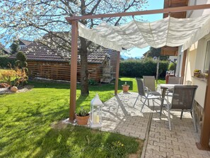 Outdoor dining - Restful Two Bedroom Apartment in Rečica ob Savinji (Recica ob Savinji)
