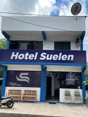 Fassade der Unterkunft