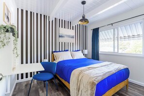 2 عدّة غرف نوم وواي فاي وملاءات أسرّة