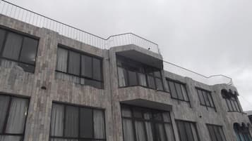 Fassade der Unterkunft