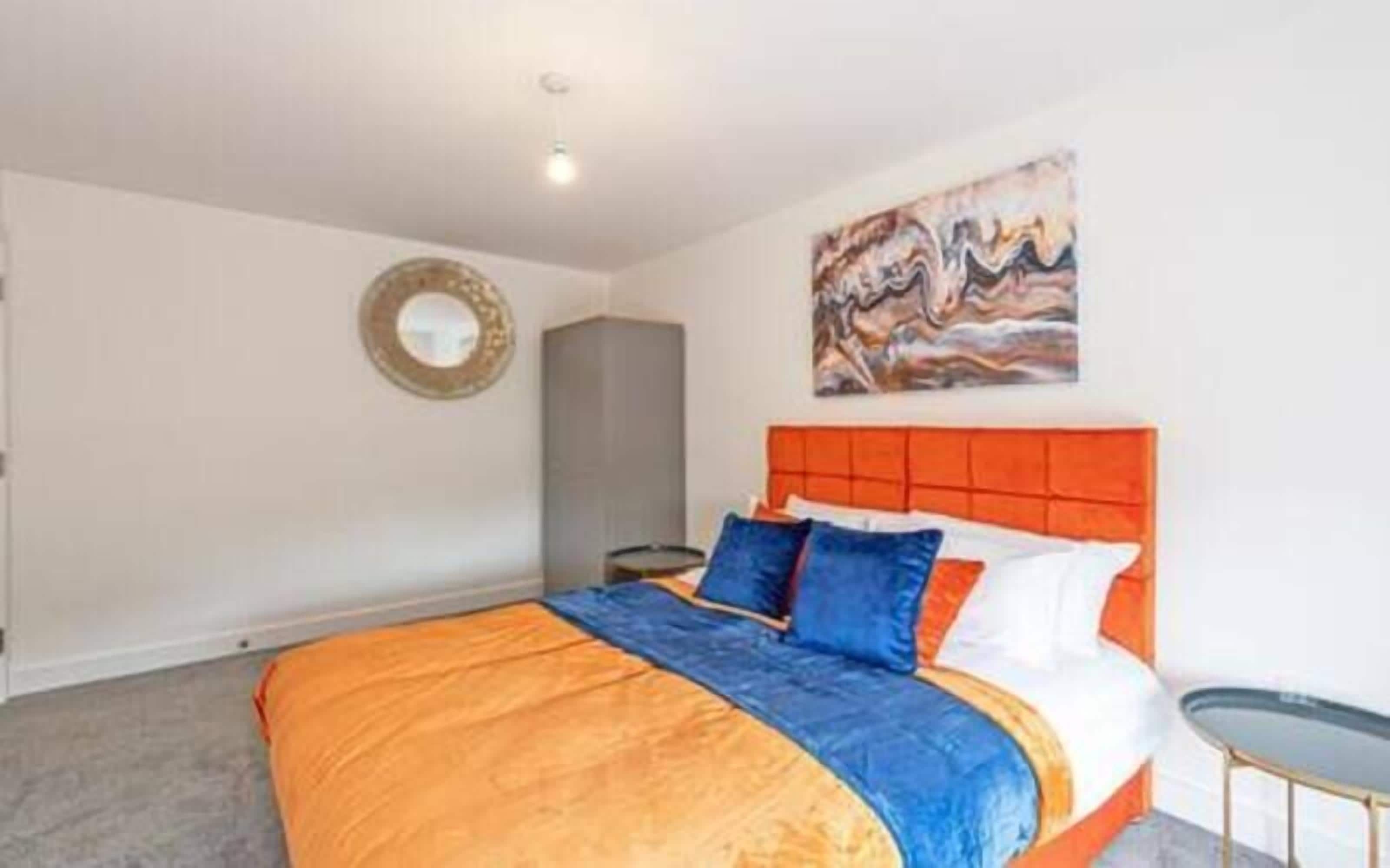 2 bedrooms, free WiFi, bed sheets, wheelchair access