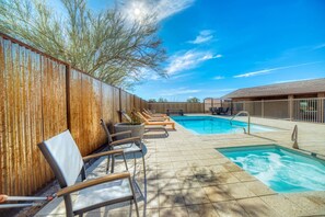 Outdoor pool, a heated pool - Event Ready Spacious Tucson Villa w/ Private Pool (Tucson)