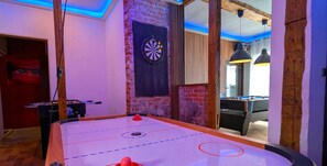 Games room - Arode Ferienhaus Harzensfreund, in the Center of Mountainresort St. Andreasberg (Sankt Andreasberg)