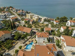 Exterior - Seaview apartment Clementin with shared pool - EOS CROATIA (Slatine)
