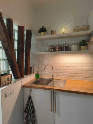 Private kitchen - Lovely 30m2 in the Heart of Paris (Paris)
