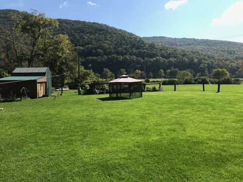 Located on Beautiful Pine Creek, a 15 minute drive from downtown Wellsboro!