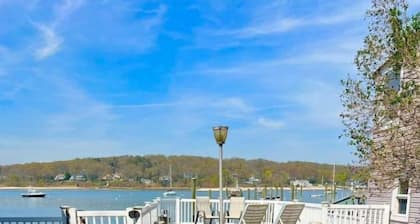 Beautiful Waterfront Beach Cottage Sunset Oasis 1hr NYC