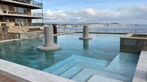 Pool - Apartment 'Eden Mar Calonge Girona' with Sea View, Shared Pool and Air Conditioning (Calonge)