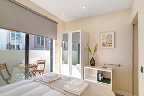 1 Schlafzimmer, kostenloses WLAN, Bettwäsche