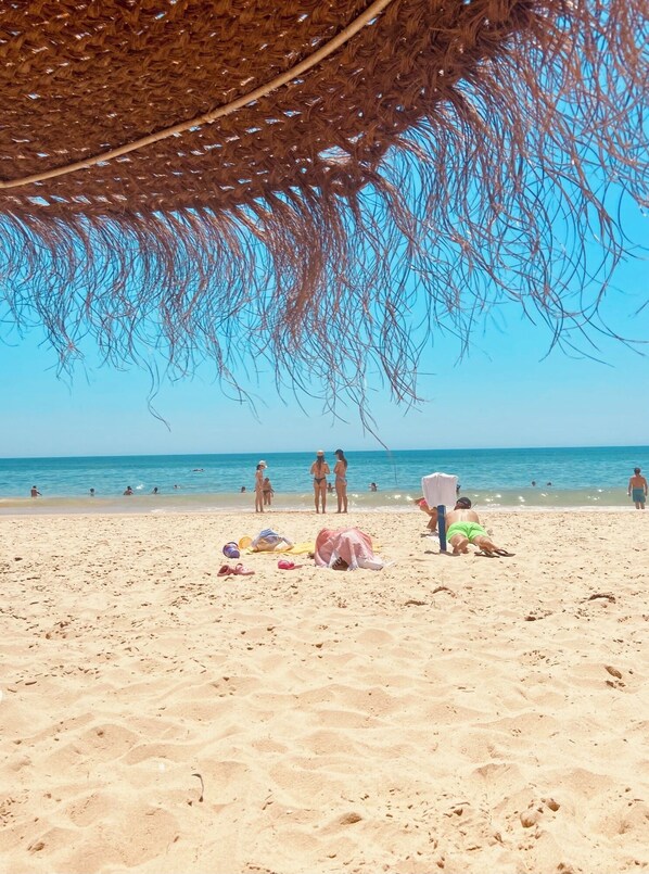 Tæt på stranden
