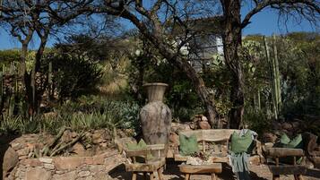 Cabaña romántica | Terraza o patio