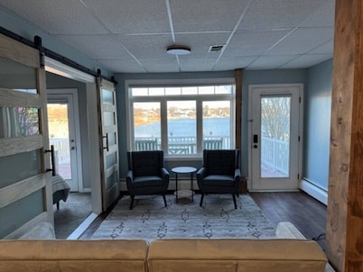 Waterfront White Lake Suite | Private Deck & King Bed