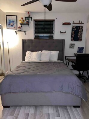 2 chambres, bureau, Wi-Fi, draps fournis