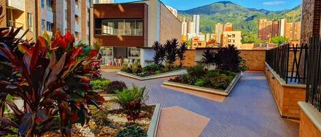 Enceinte de l’hébergement