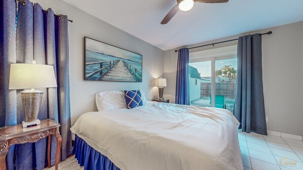 3 bedrooms, iron/ironing board, WiFi, bed sheets