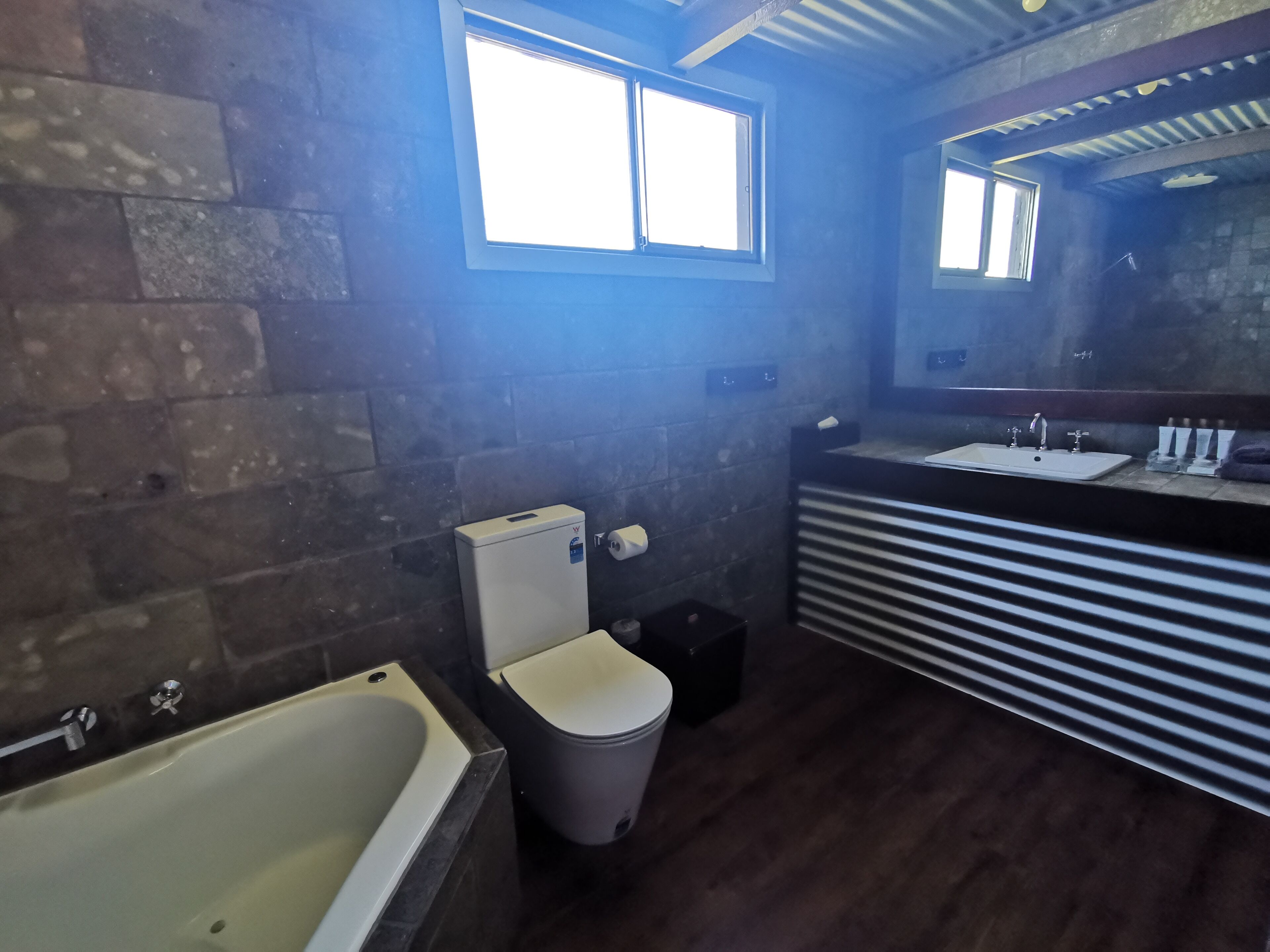 Executive King Spa | Bathroom | Shower, rainfall showerhead, designer toiletries, hair dryer