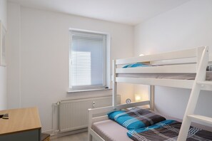 2 chambres, Wi-Fi gratuit, draps fournis