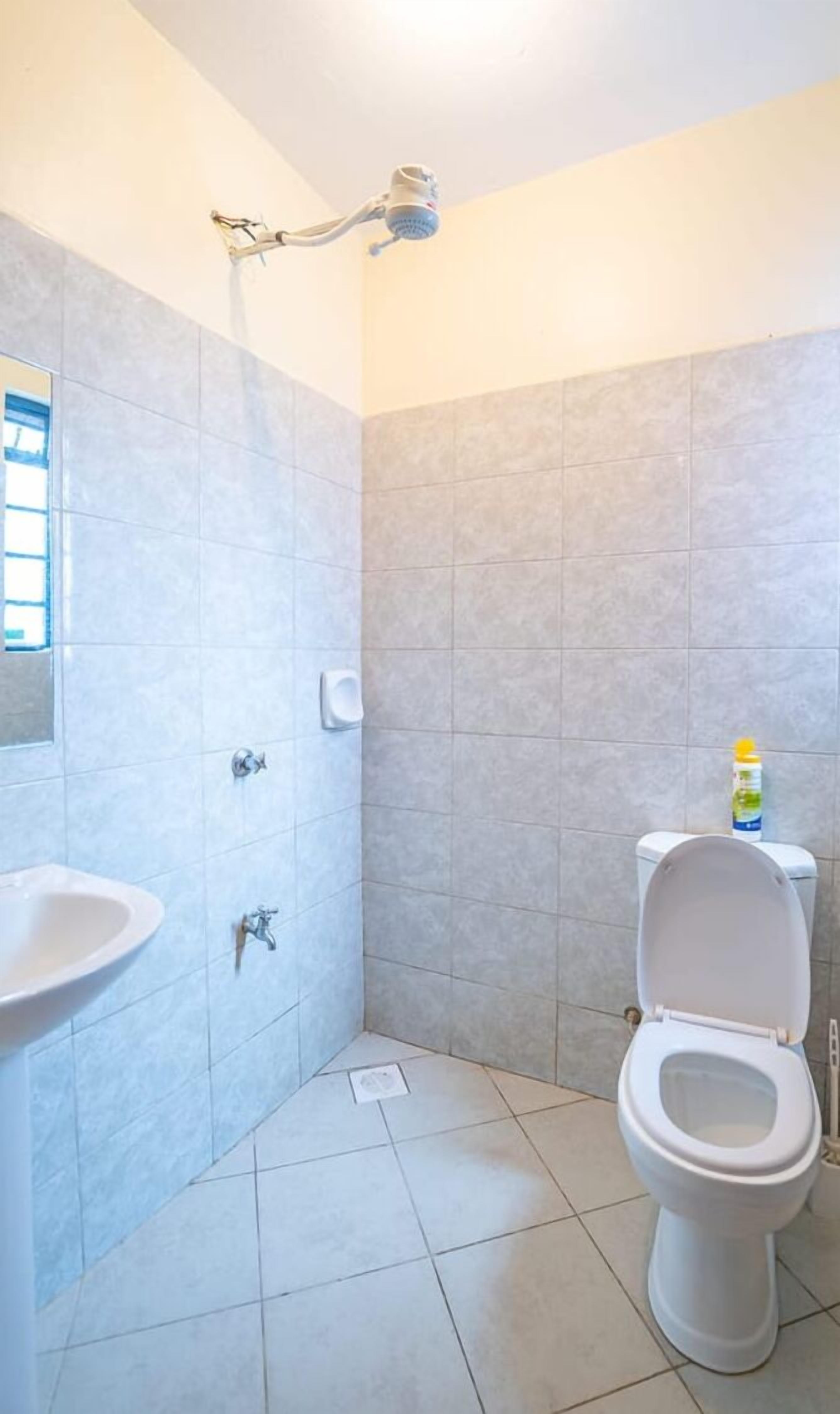 Ducha, cabezal de ducha tipo lluvia, artículos de tocador gratuitos