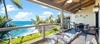 Keauhou oceanfront hale - Surf and Racquet #4-302