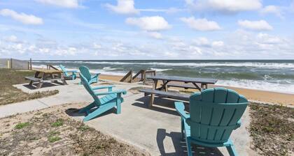 Steps to Quiet Beach | Quarter Deck S Cottage | Flagler Beach | Lovely Beachside Location