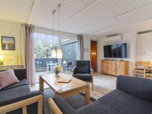 Tv och eldstad