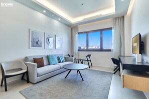 Departamento | Área de sala de estar | Televisión LCD, Netflix y servicios de streaming 